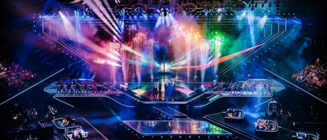 H σκηνή της Eurovision