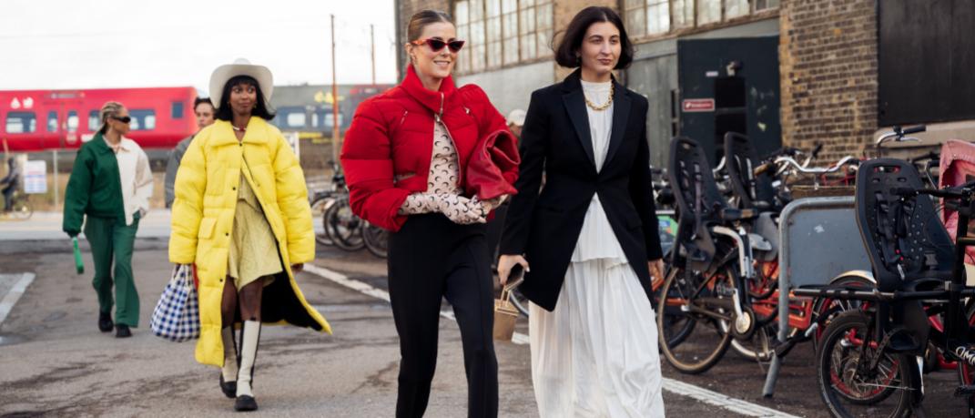 γυναίκες στην εβδομάδα μόδας της Κοπεγχάγης