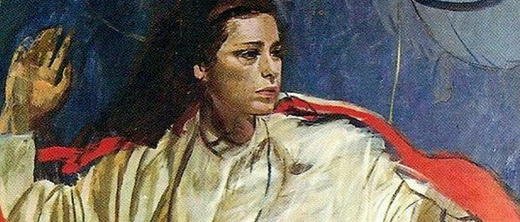 Οταν ο Μυταράς ζωγράφισε την Καρέζη - Το μυθικό πορτραίτο στο σπίτι της [εικόνες] | 0 bovary.gr