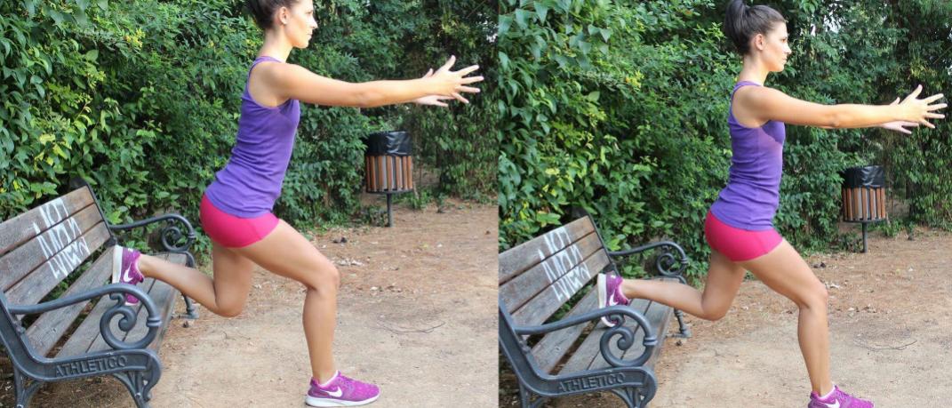 Οι πιο αποτελεσματικές και εύκολες ασκήσεις ποδιών που μπορείς να κάνεις σε ένα παγκάκι | 0 bovary.gr