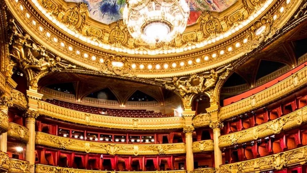 Το εσωτερικό της Όπερας του Παρισιού