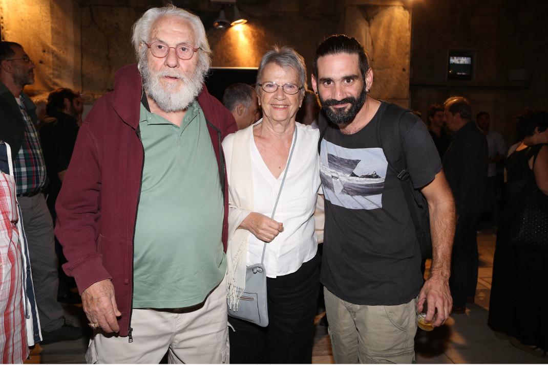 Γιώργος Μιχαλακόπουλος με τη σύζυγό του-Οδυσσέας Παπασπηλιόπουλος, NDP photo agency