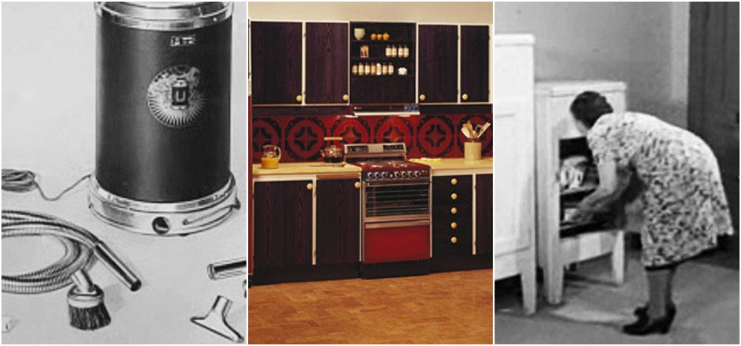 Η πρώτη ηλεκτρική σκούπα Lux1/ Εντοιχισμένη κουζίνα του 1970/ Το λανσάρισμα του πρώτου εντοιχισμένου ψυγείου
