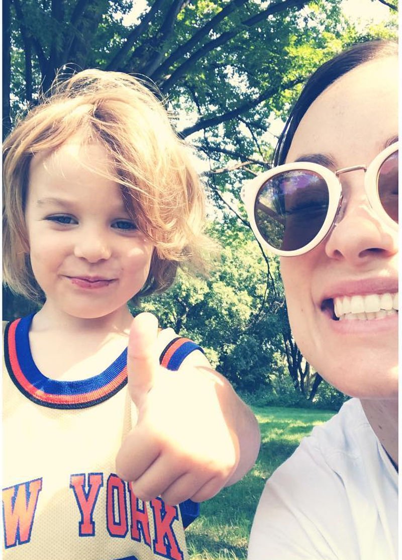 H Olivia Wilde με το γιο της, Otis (Φωτογραφία: Instagram/OliviaWilde