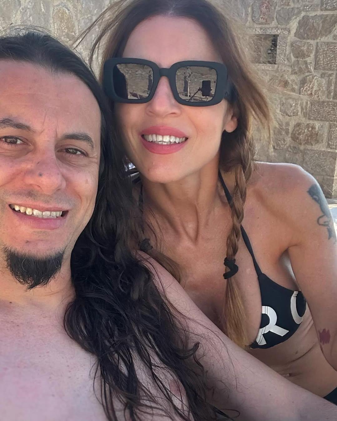 Η Ευρυδίκη με τον Μπομπ Κατσιώνη/ @evridikiofficial