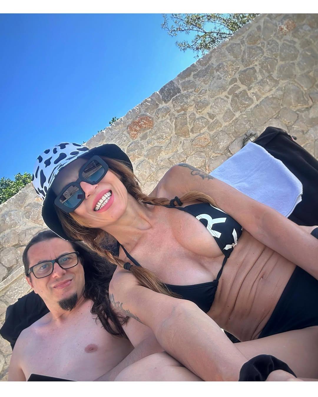 Η Ευρυδίκη με τον Μπομπ Κατσιώνη/ @evridikiofficial