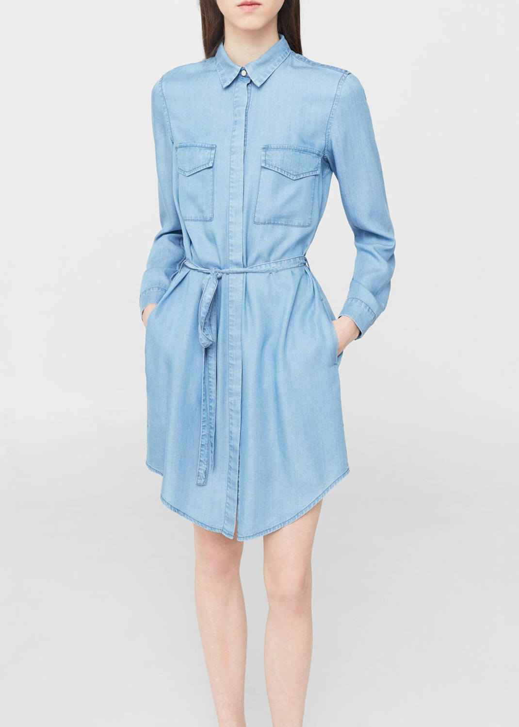 Shirt Dress Koinws Poykamiso Forema H Teleytaia Tash Brhkame Ta