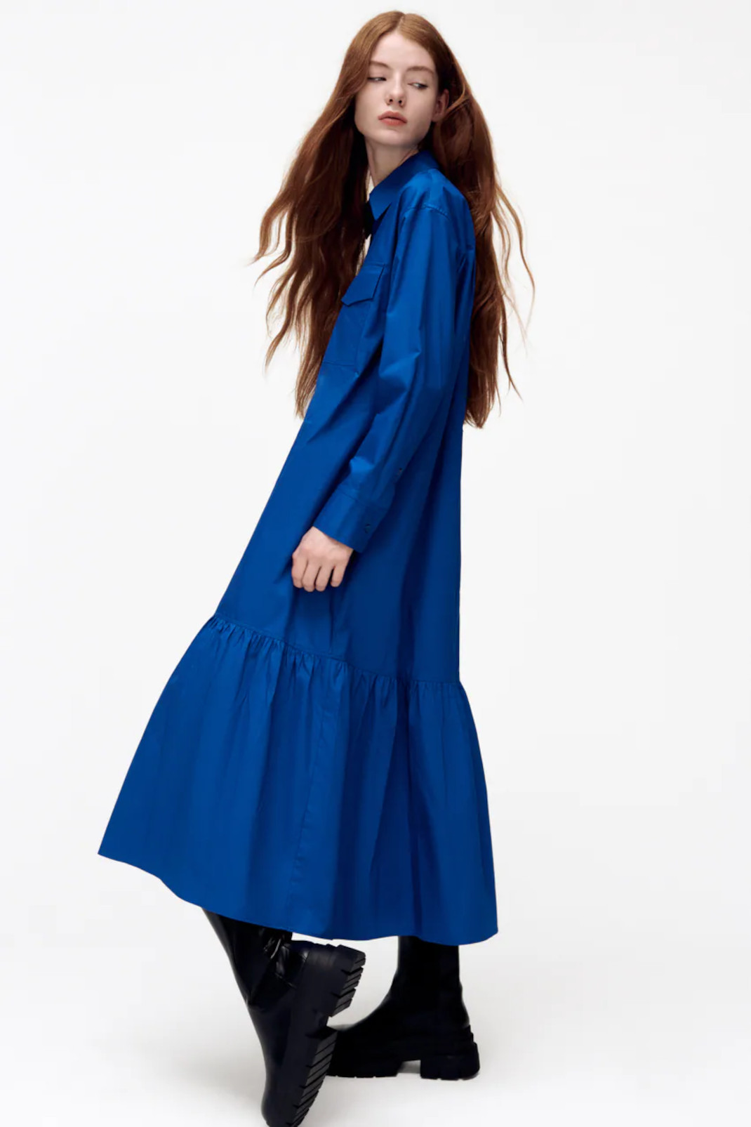 H Δανάη Μπάρκα με στιλάτο φόρεμα από τα Zara  