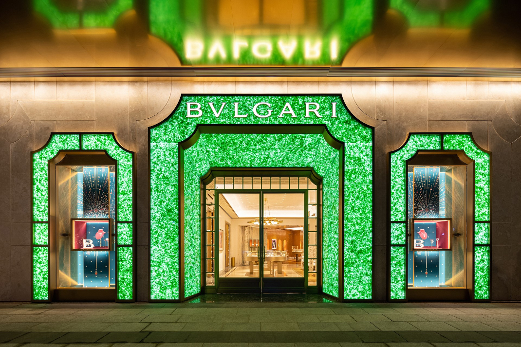 κατάστημα Bulgari στη Σανγκάη