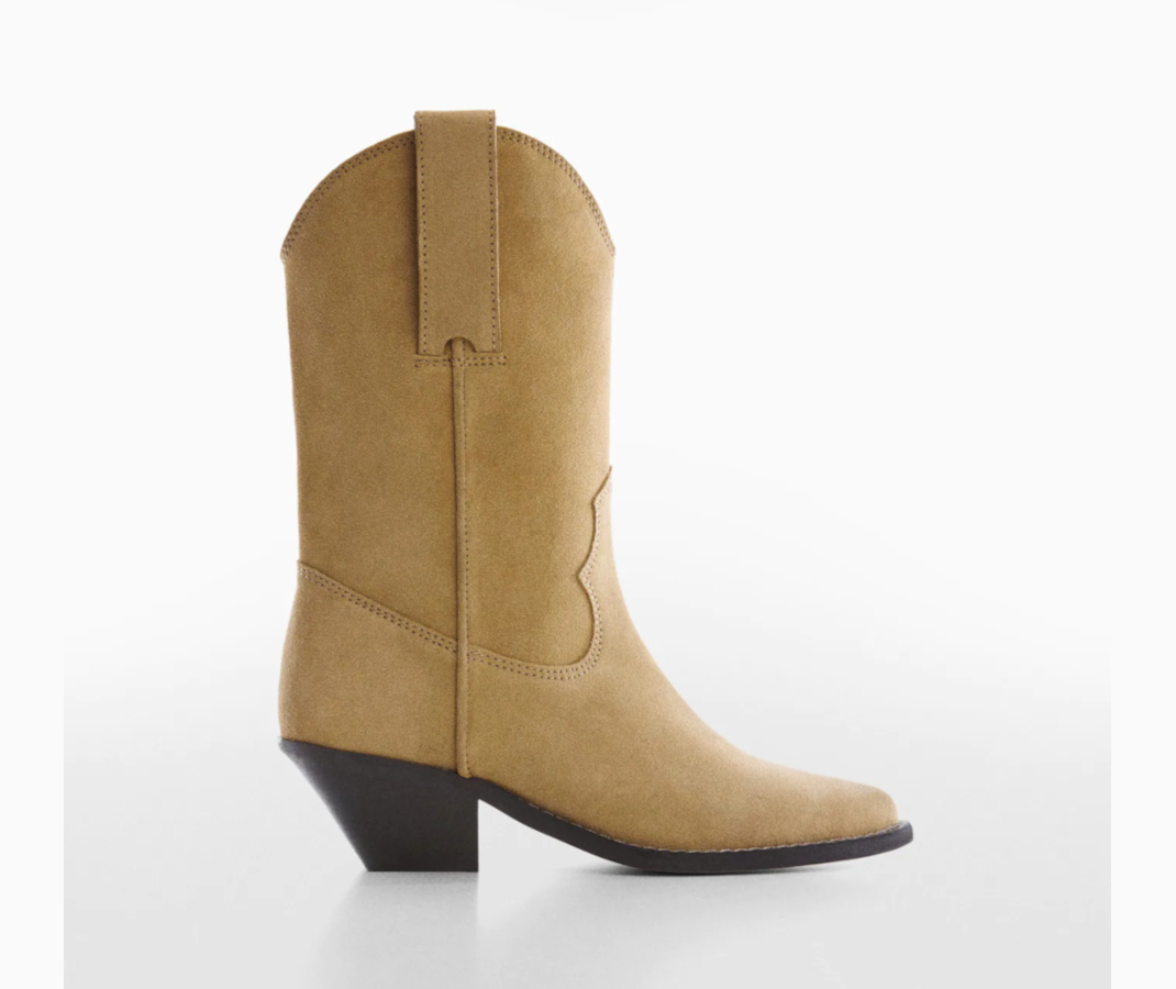 bottes cowboy mango