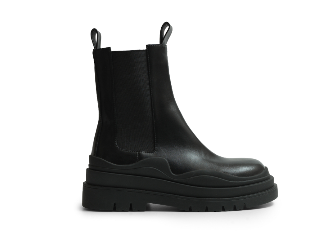 Μαύρα chunky boots