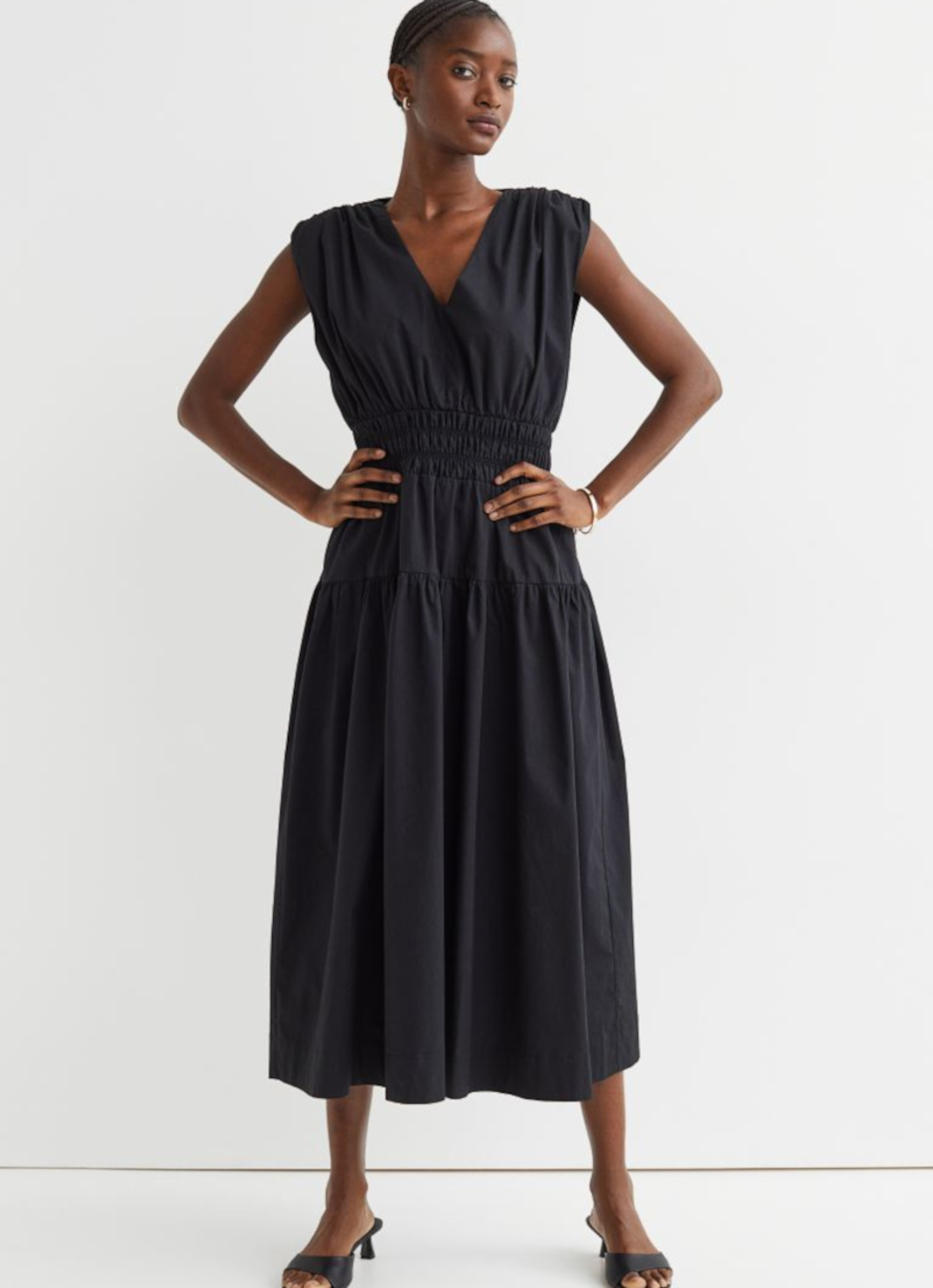 μαύρο φόρεμα H&M