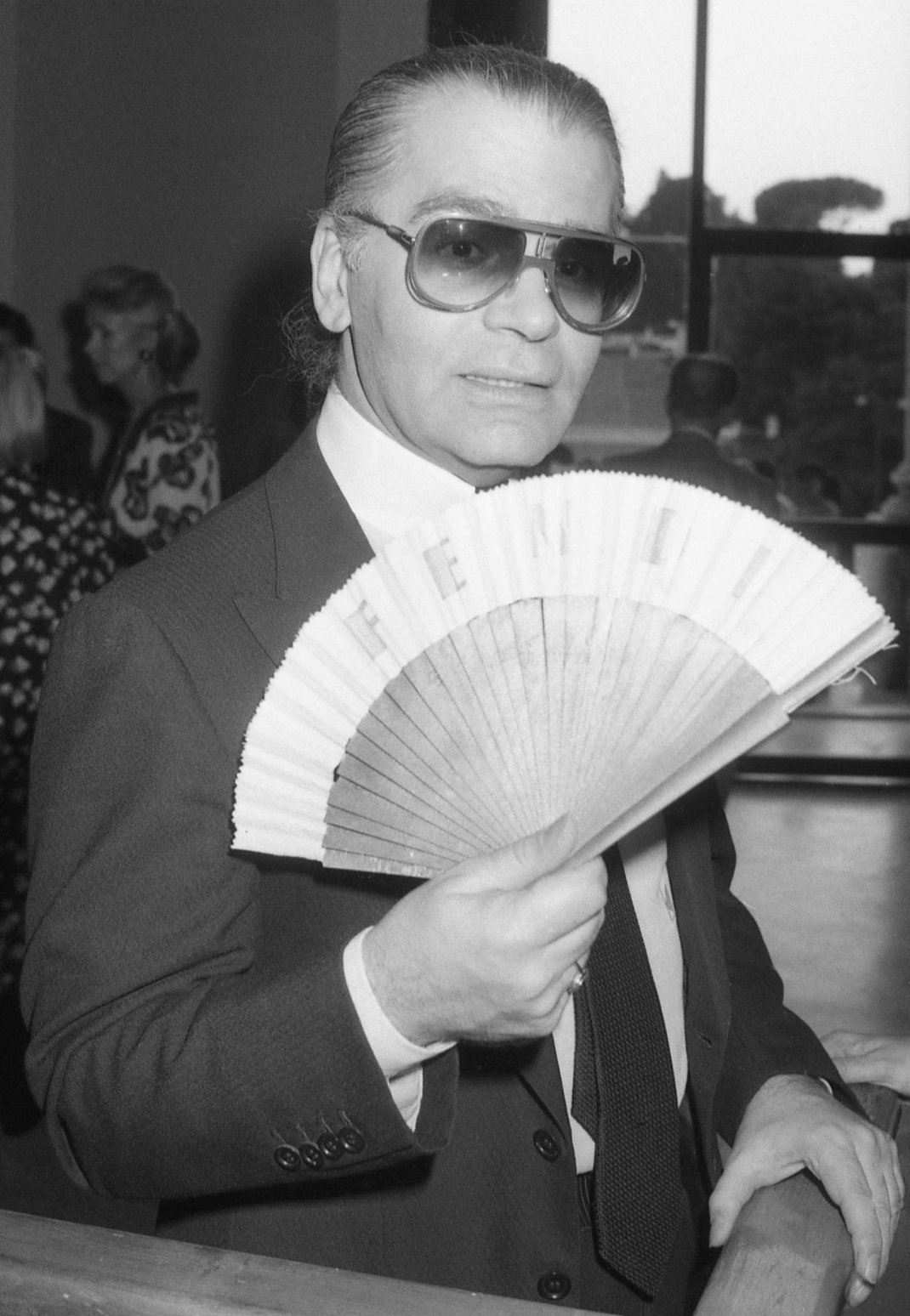 O Karl Lagerfeld το 1985/Φωτογραφία: AP Images