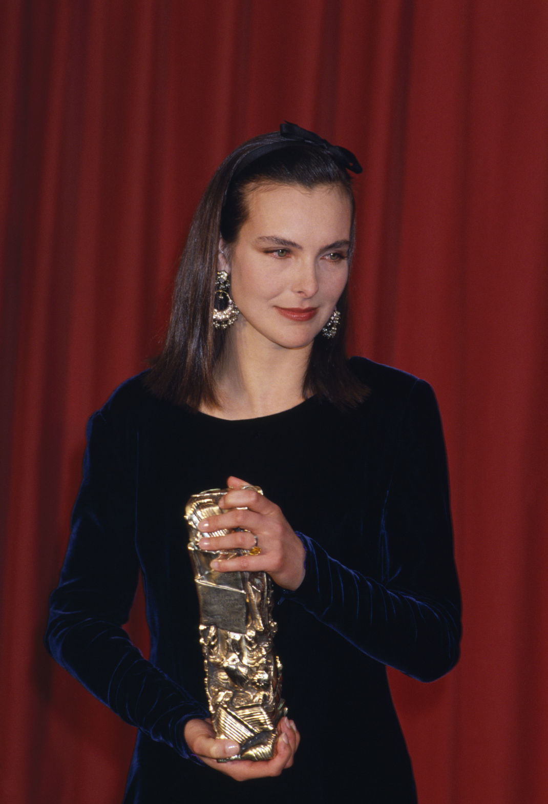 Η Καρόλ Μπουκέτ το 1990