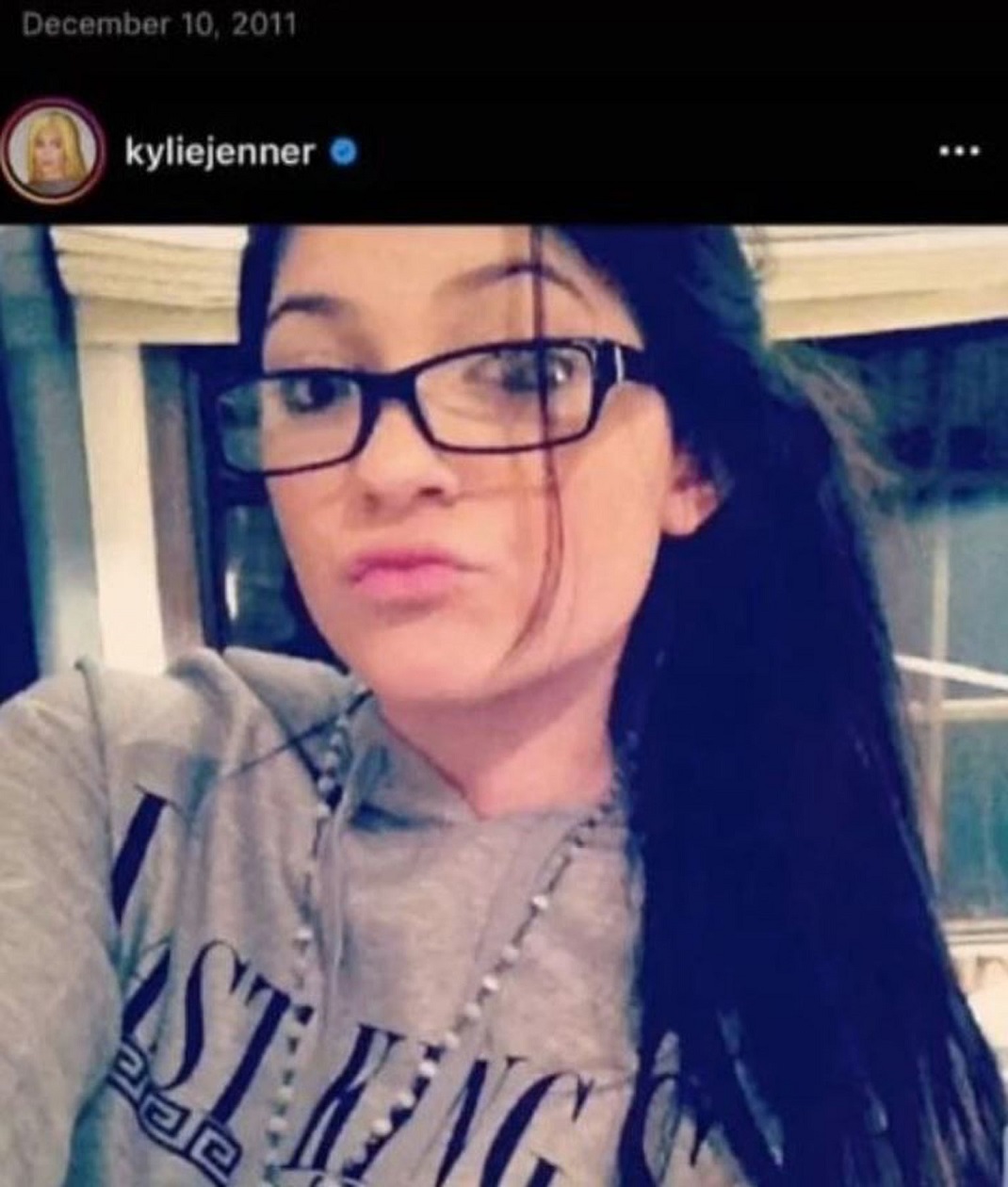 Η Κάιλι Τζένερ στην πρώτη της φωτό στο Instagram