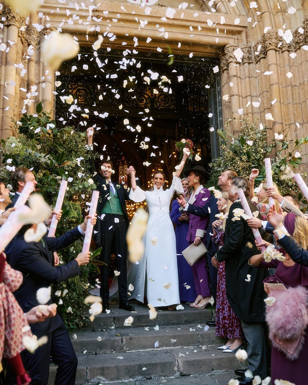 O γάμος έγινε στη Βασιλική La Concepción/Φωτογραφία: Instagram/nnavasψues