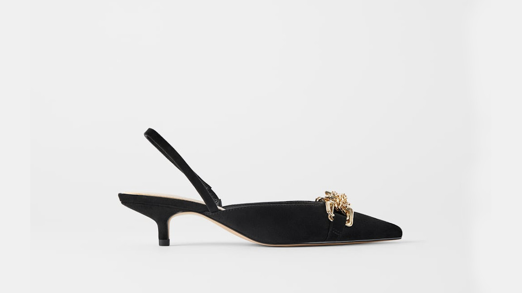 Sling back Zara