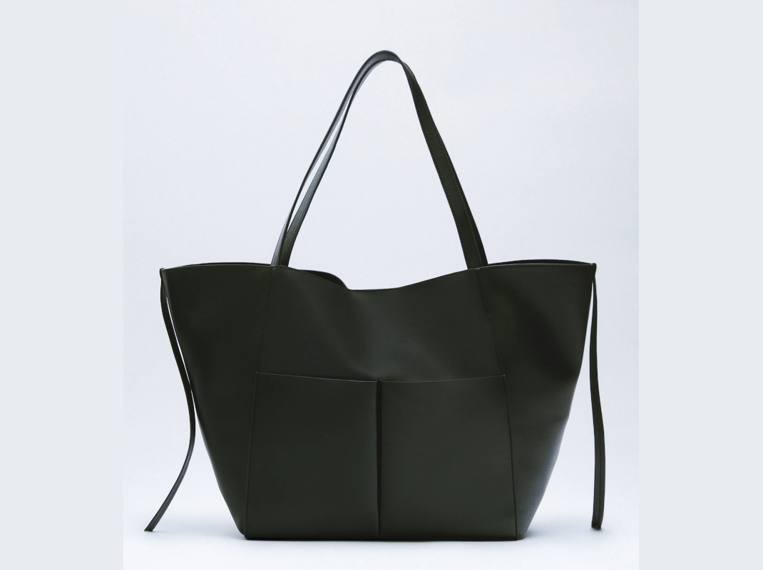 H στιλάτη tote bag από τα Zara που πάει με όλα σου τα looks Κοστίζει