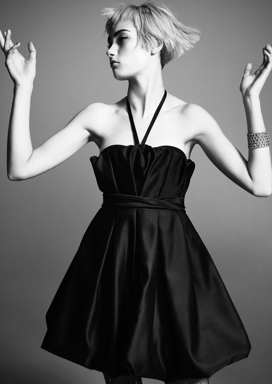 μαύρο φόρεμα Zara