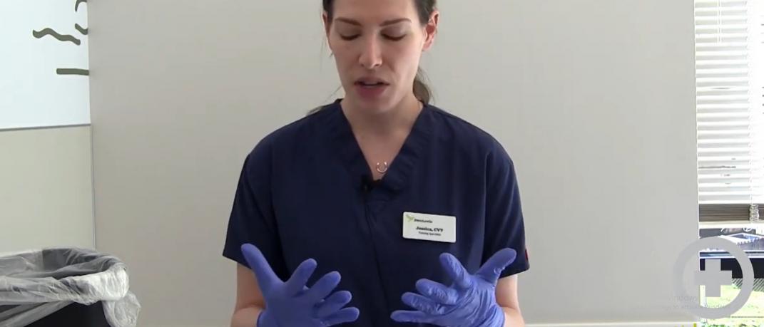 Νοσοκόμα γάντια