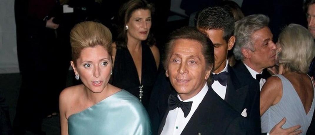 Η Μαρί Σαντάλ και ο Valentino στο MET Gala του 2001