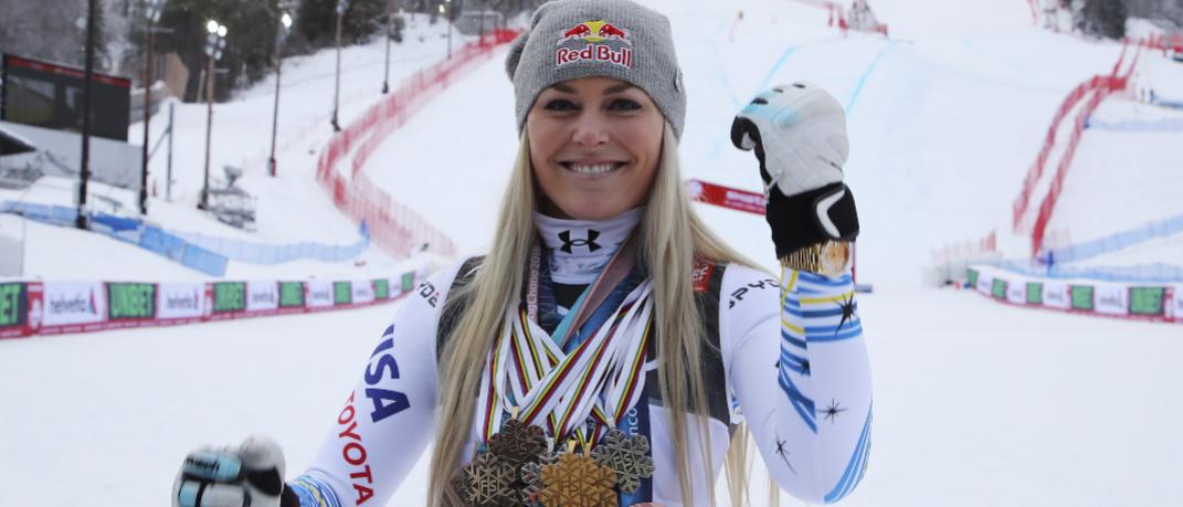 Η Αμερικανίδα ολυμπιονίκης του σκι Λίντσεϊ Βον