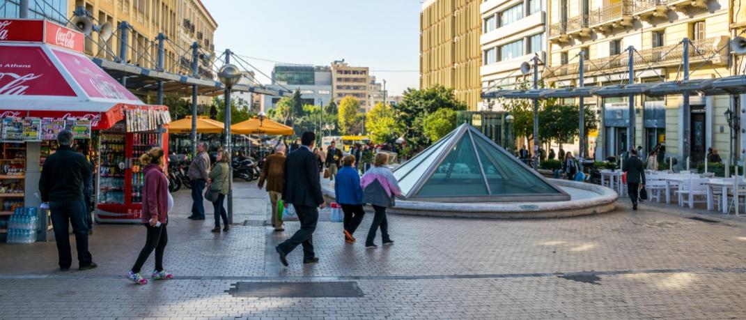 Κέντρο Αθήνας πολίτες 