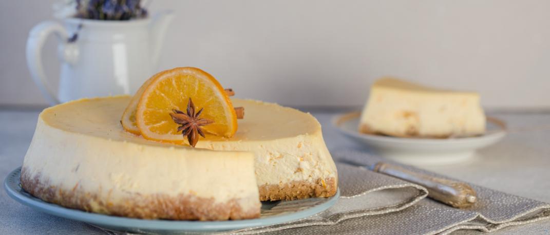 Cheesecake μελομακάρονο