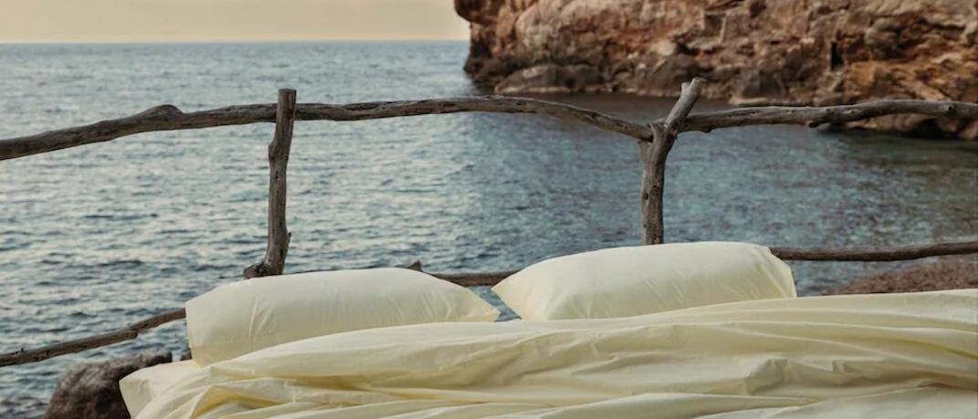 bed by the sea