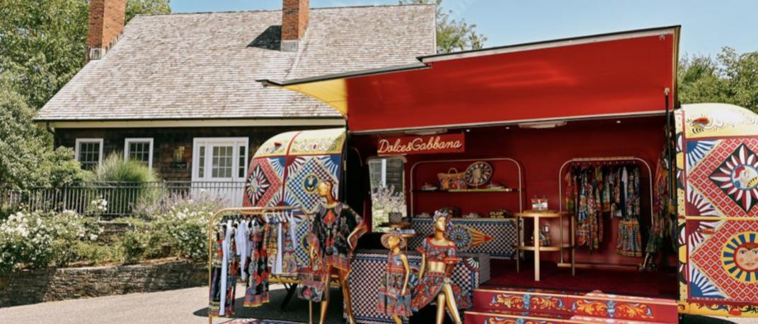 Dolce & Gabbana Pop-Up Store Hamptons