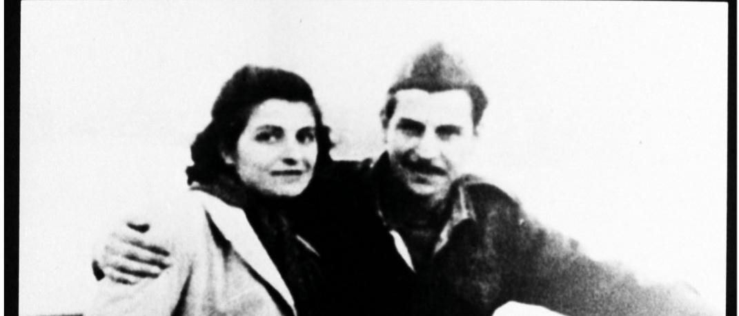 Ο Μίκης Θεοδωράκης με την σύζυγο του, Μυρτώ
