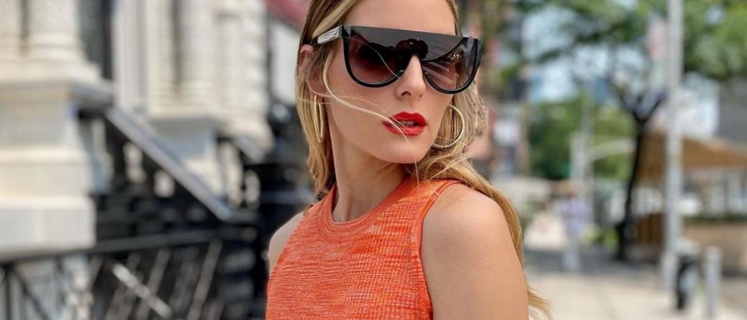 Κόκκινα χείλη της Olivia Palermo