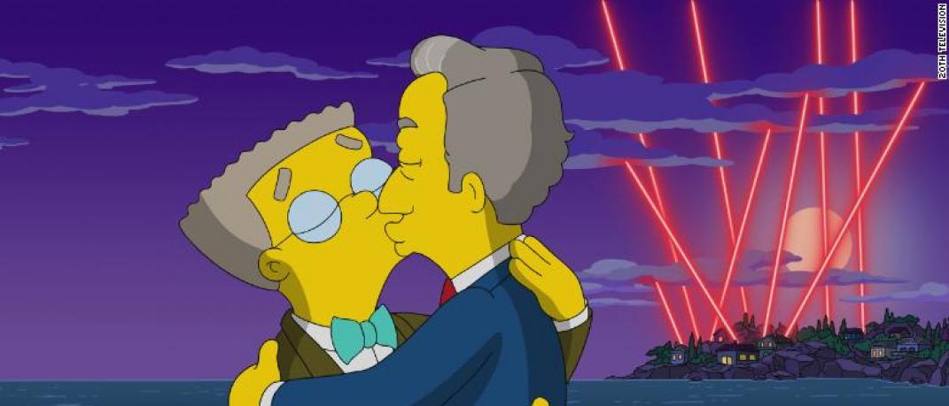 the simpsons gay φιλί