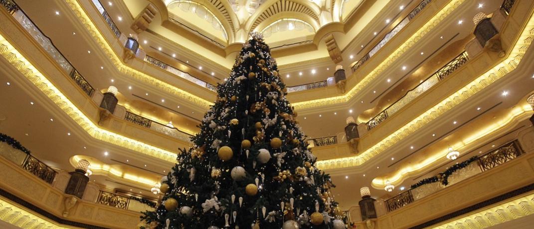 χριστουγεννιάτικα δέντρα ξενοδοχεία