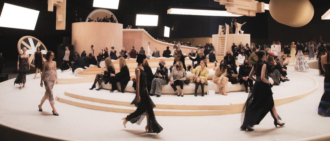 μοντέλα στο show της Chanel