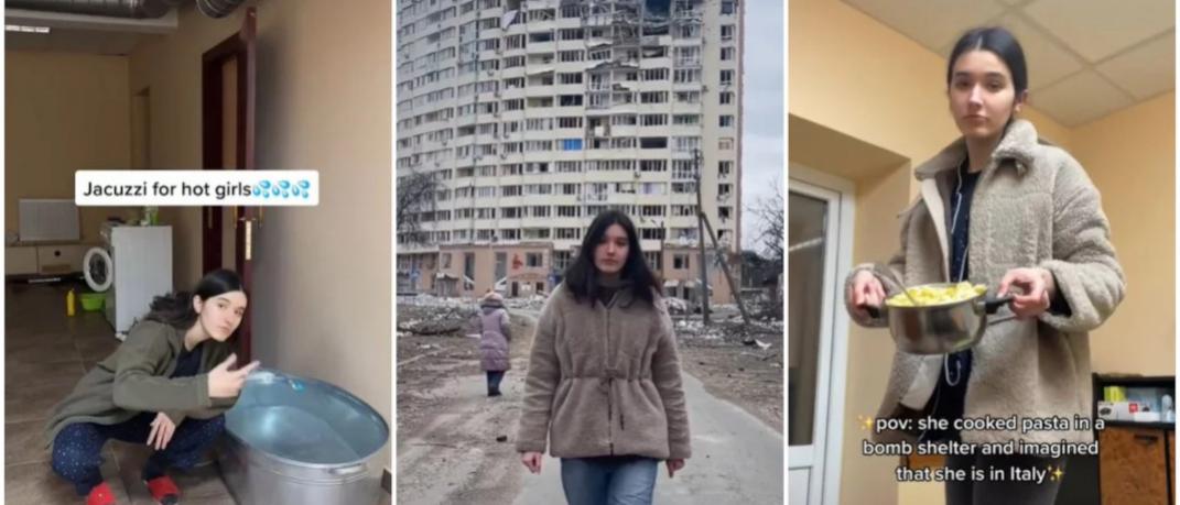 Ουκρανή φωτογράφος γίνεται viral παρουσιάζοντας τη ζωή στο καταφύγιο