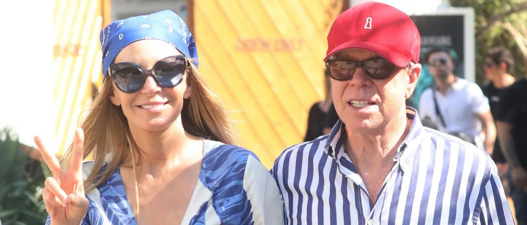 O Τommy Hilfiger με τη σύζυγό του, Dee Ocleppo Hilfiger