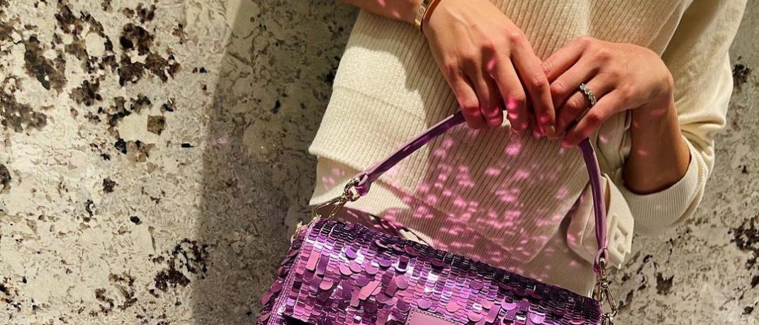 Sequin bag