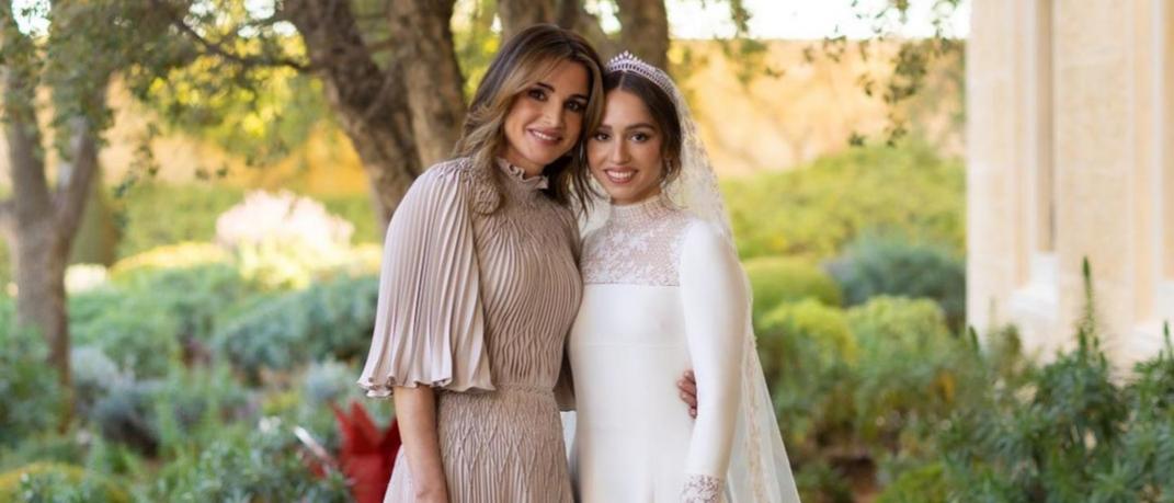 Η βασίλισσα Ράνια της Ιορδανίας με την κόρη της
