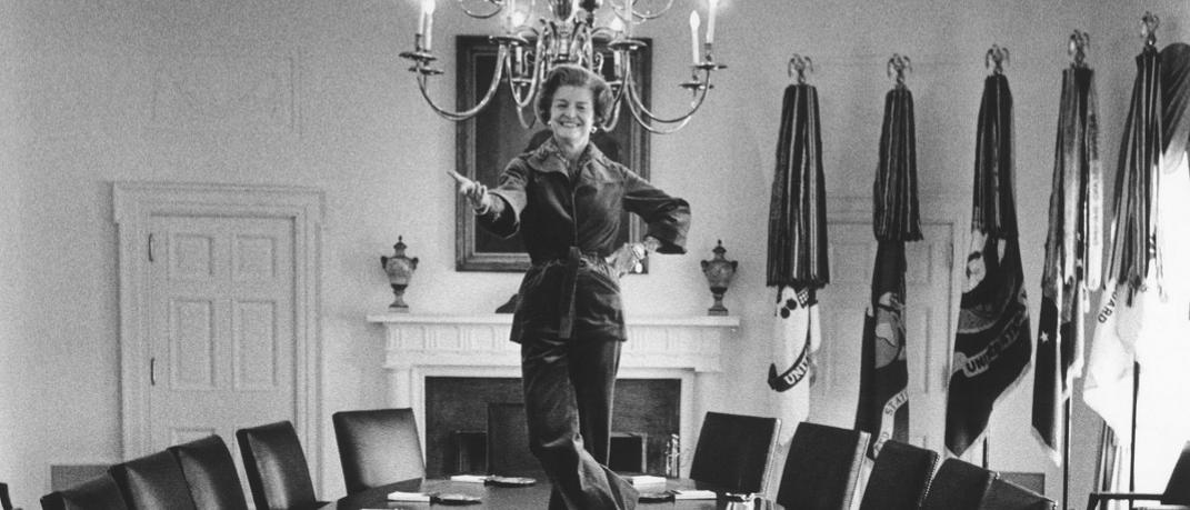 Όταν η Μπέτι Φορντ φωτογραφήθηκε με παντελόνι στον Λευκό Οίκο 