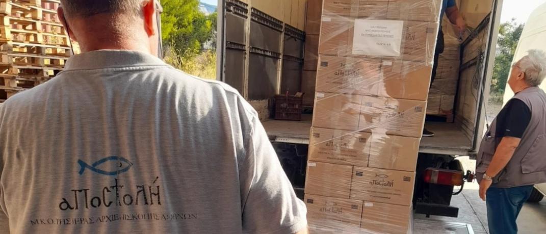 Η «ΑΠΟΣΤΟΛΗ» στα μέτωπα της φωτιάς στην Πάρνηθα και στην Θράκη