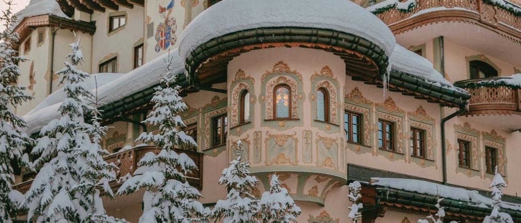 Airelles Courchevel το παλάτι του χιονιού