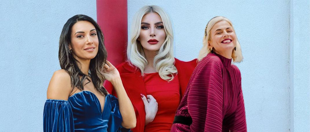 10 γιορτινά looks εμπνευσμένα από τις Ελληνίδες celebrities 