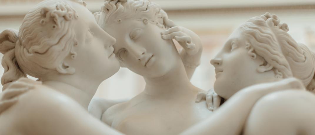 Antonio Canova -Οι τρεις χάριτες άγαλμα