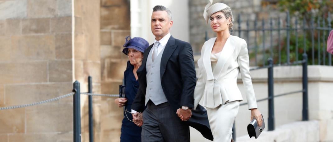 To faux pas της συζύγου του Robbie Williams στον βασιλικό γάμο -Γιατί την σχολιάζουν αρνητικά | 0 bovary.gr