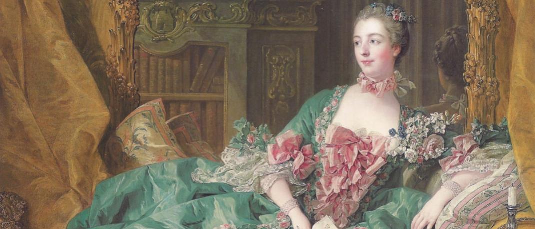 Madame de Pompadour/Portrait by François Boucher