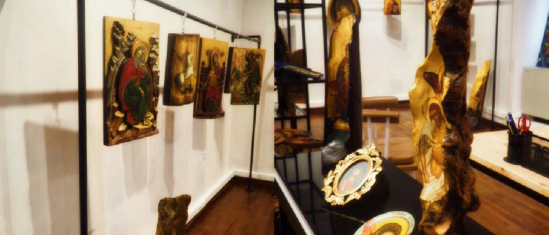 Eκθεση αγιογραφίας της Μαρίας Κολυβά στο Showroom 10 | 0 bovary.gr