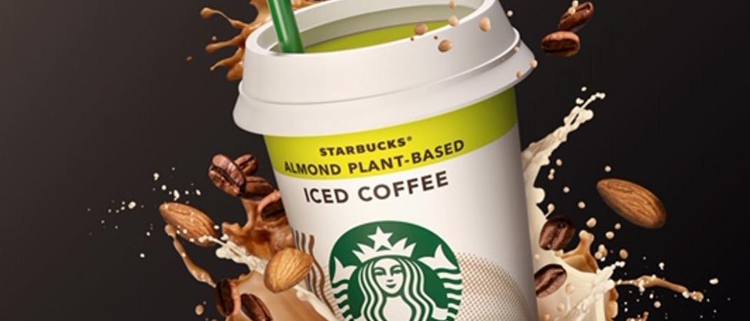 Νέο φυτικό ρόφημα αμυγδάλου με καφέ Starbucks