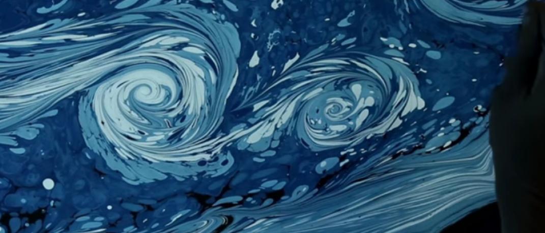 Πίνακας του Van Gogh ζωντανεύει σε νερό! | 0 bovary.gr