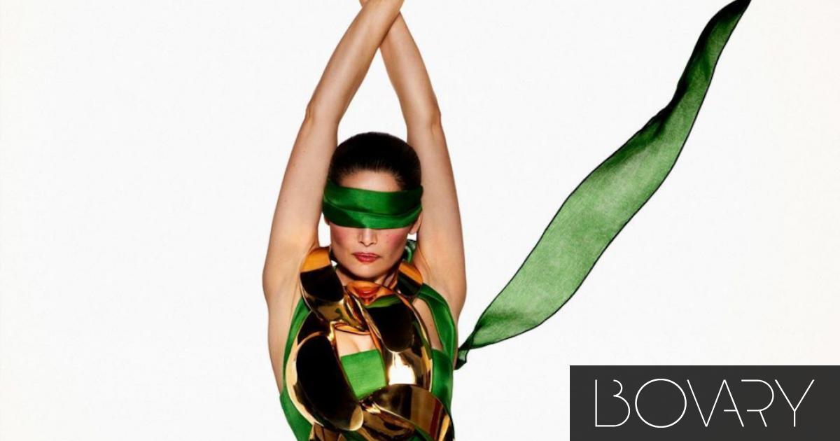 La superbe séance photo de Leticia Casta pour le Vogue français est une ode à la mode et à l’art